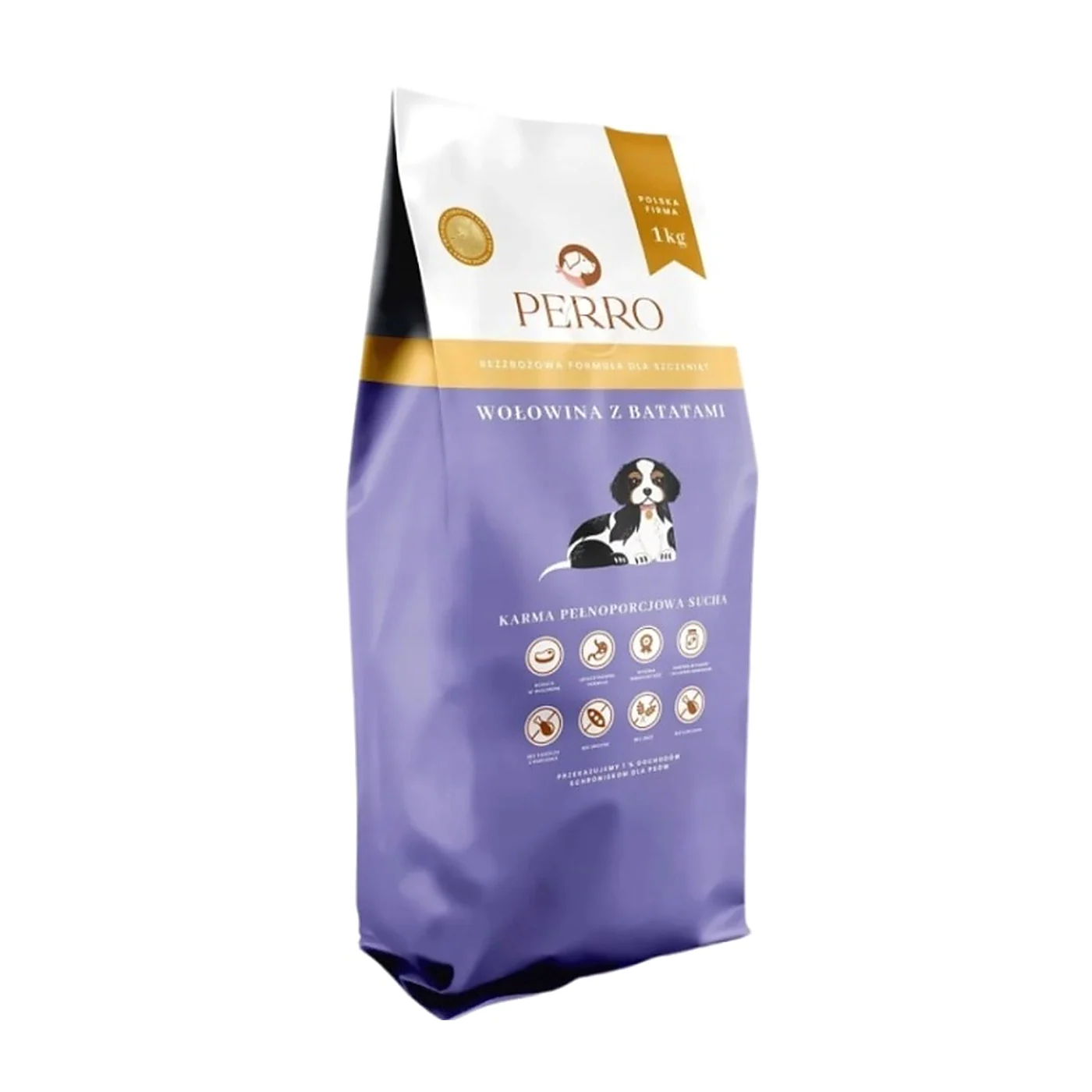 PERRO Junior Wołowina z batatami 1kg