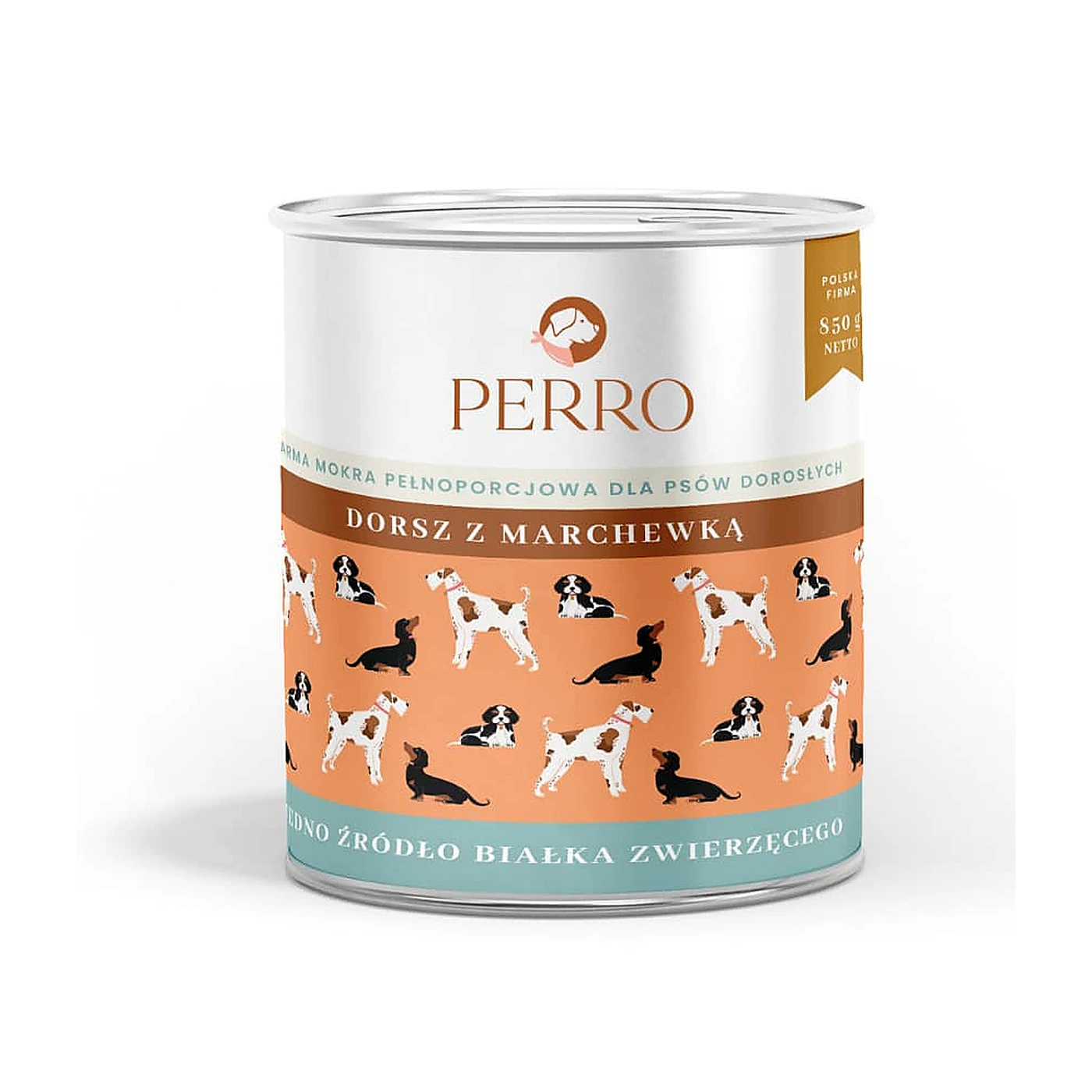 PERRO Dorsz z marchewką dla psów dorosłych 800g
