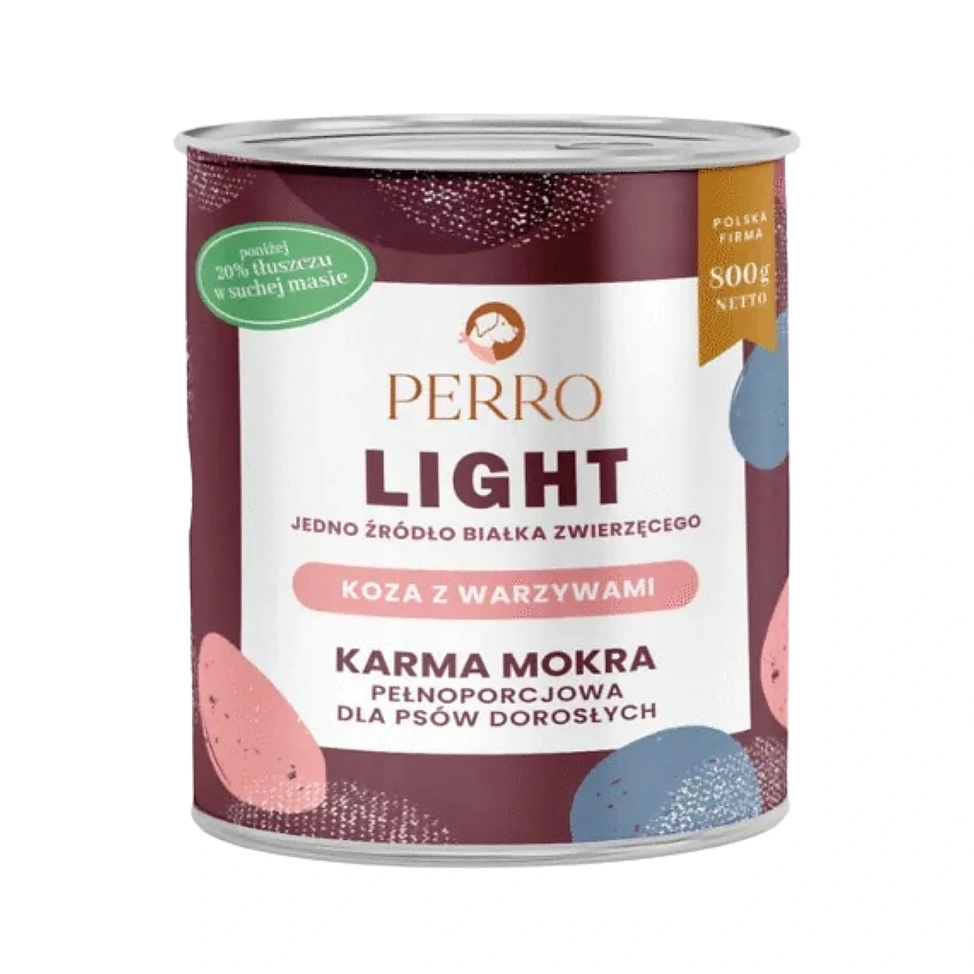 PERRO LIGHT Koza z warzywami 800g