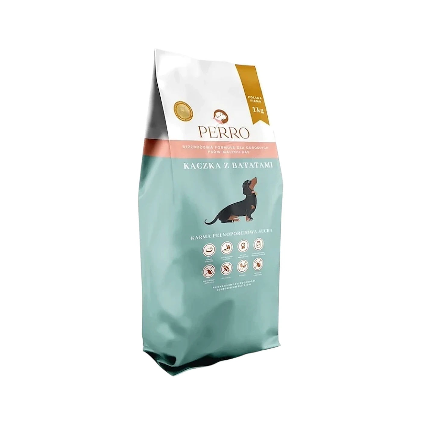 PERRO Kaczka z batatami małe rasy psy dorosłe 1kg