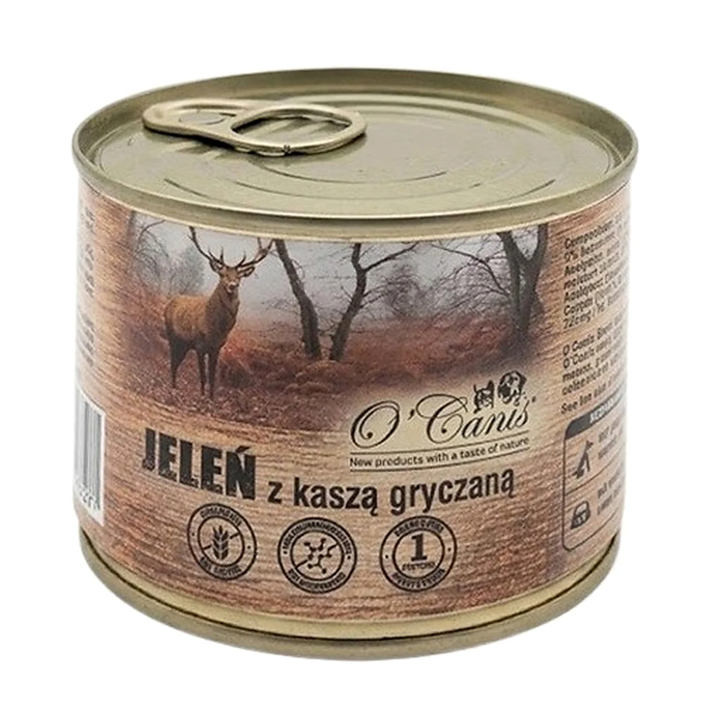 O'Canis konserwa dla psa Jeleń z kaszą gryczaną 200g