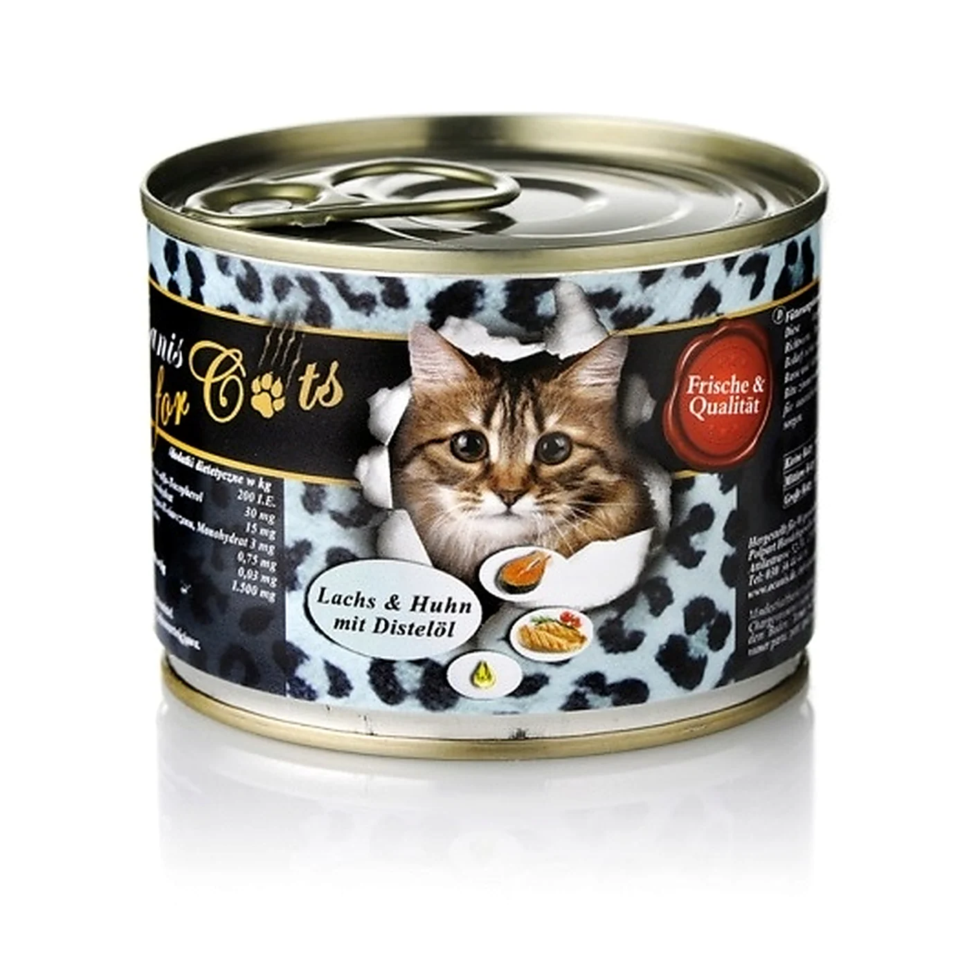O'Canis for Cats: Łosoś & kurczak z olejem kartamusowym 200g