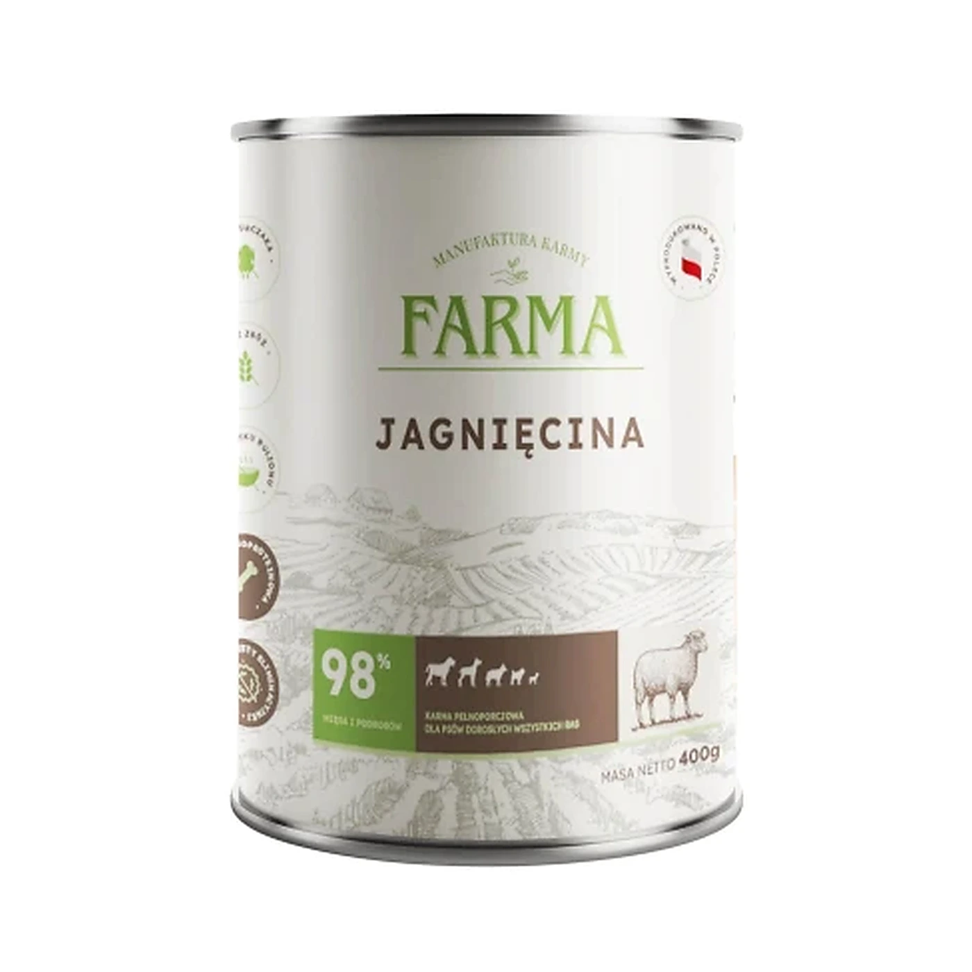 Farma Select Jagnięcina 400g