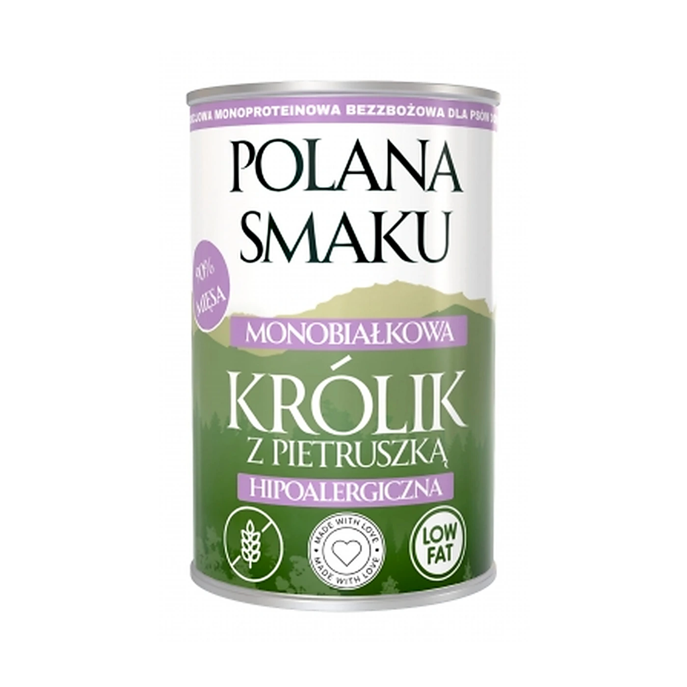 Polana Smaku - Królik z pietruszką 400g