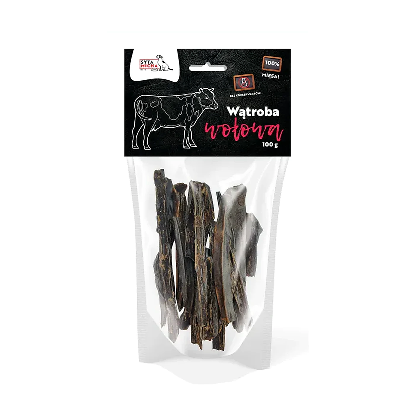 SYTA MICHA Wątróbka wołowa 100g