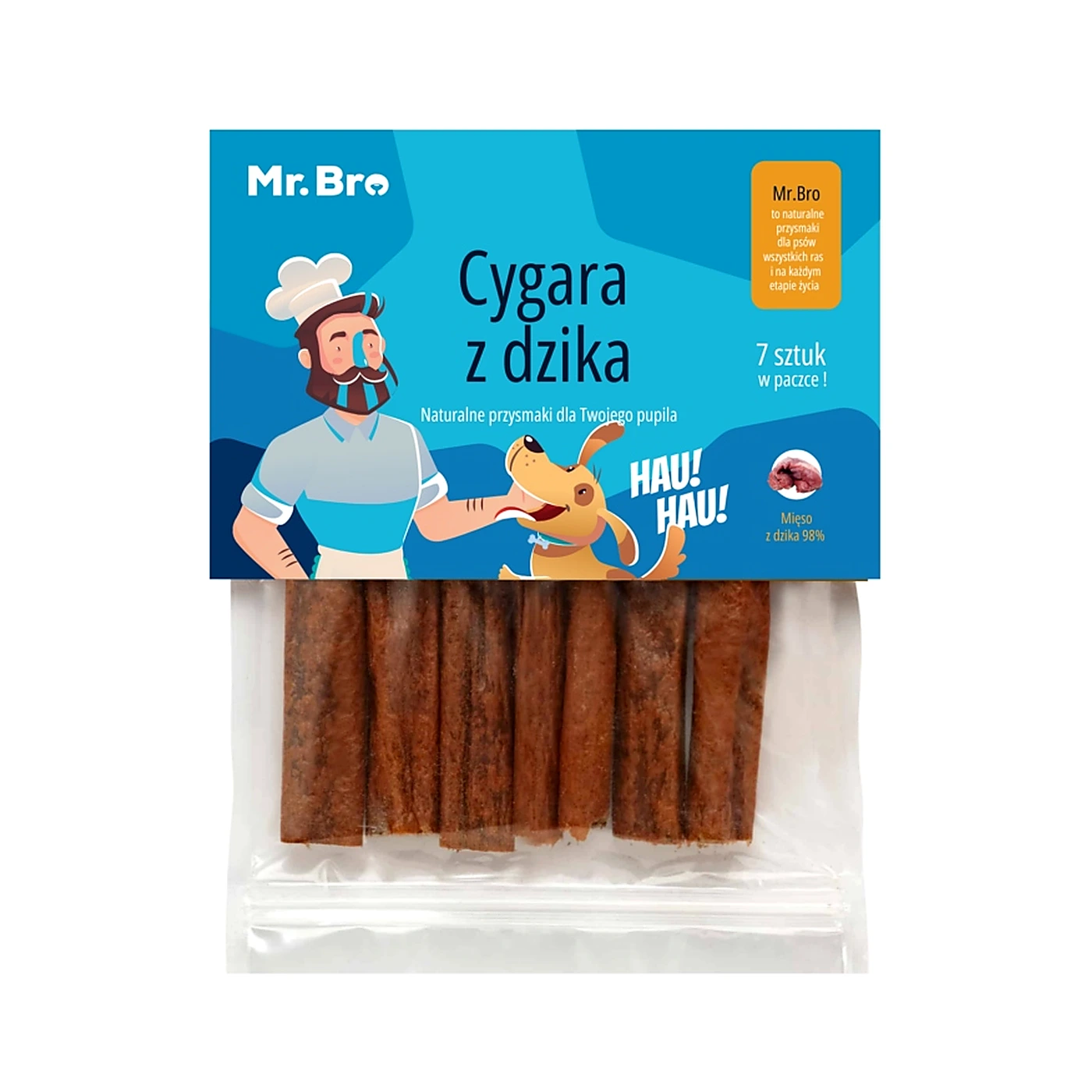 Mr. Bro - Cygaro z dzika 7 szt