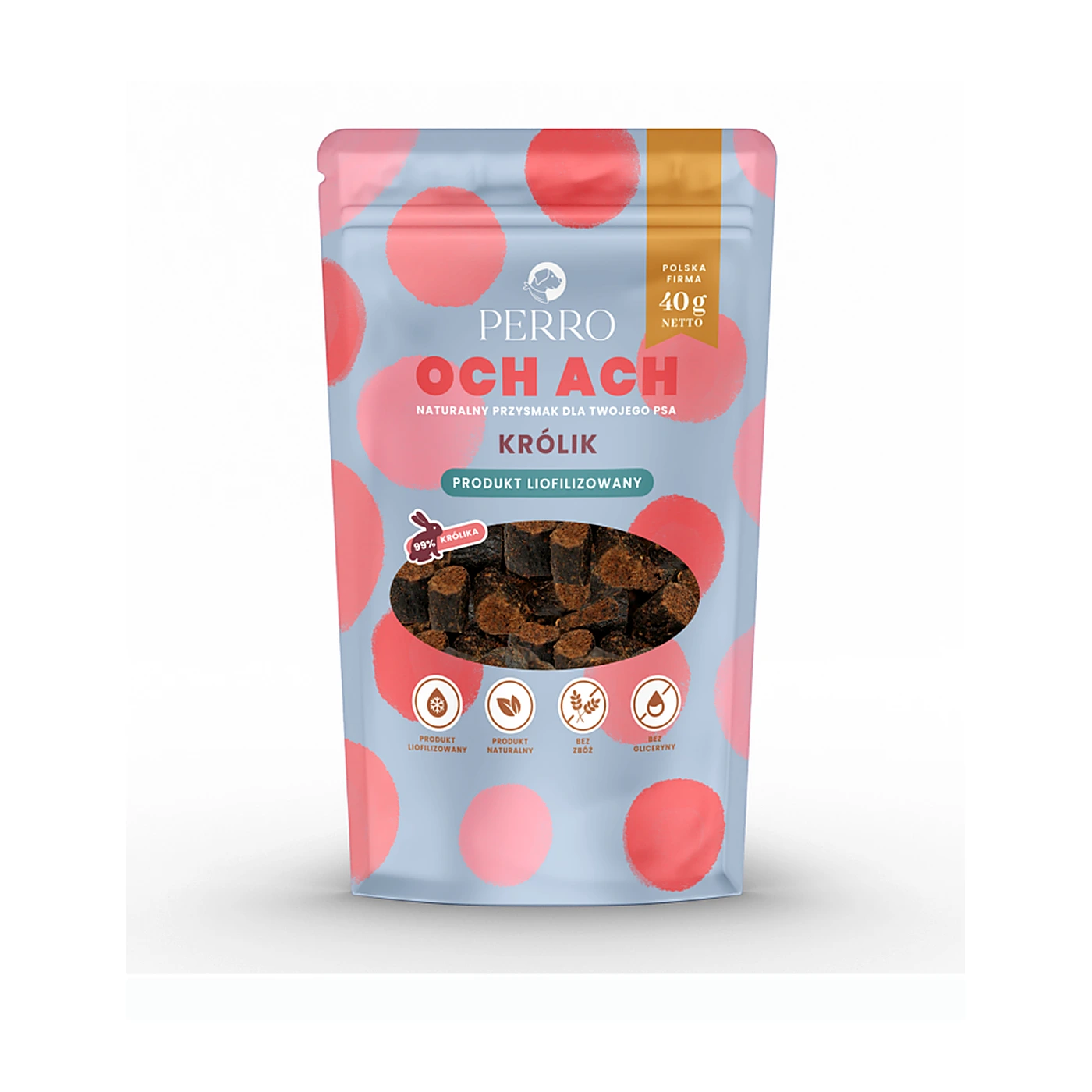 SYTA MICHA FREEZY PURE liofilizowane uszy królicze 4szt.