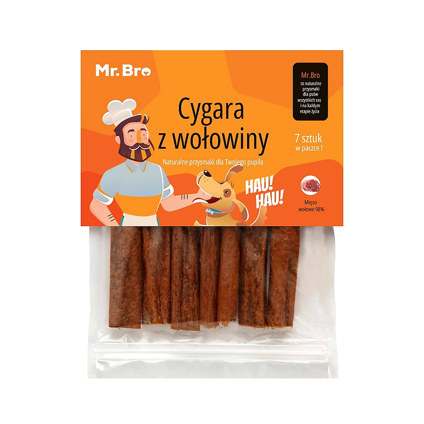 Mr. Bro - Cygaro z wołowiny 7 szt