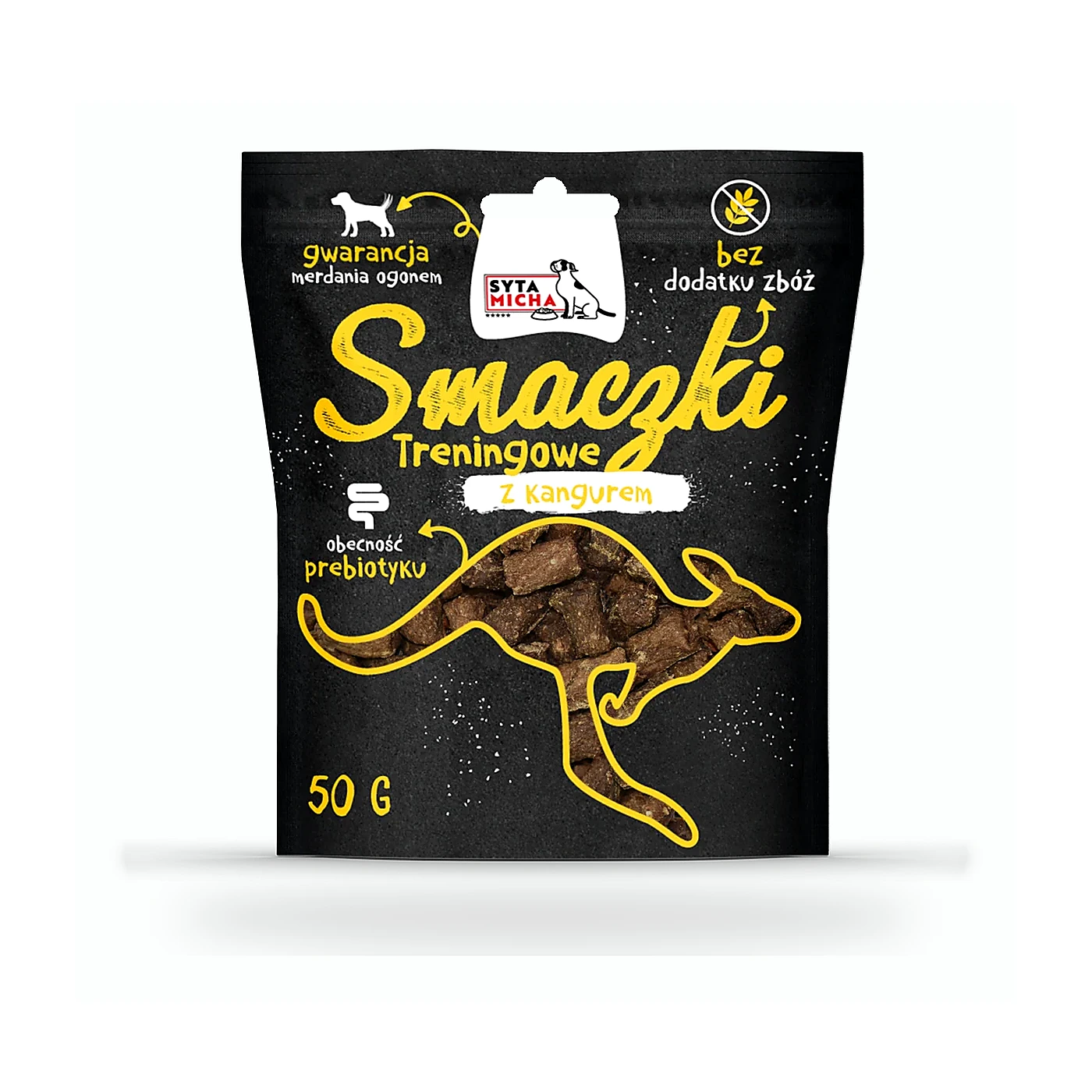 SYTA MICHA Smaczki treningowe z kangurem 50g