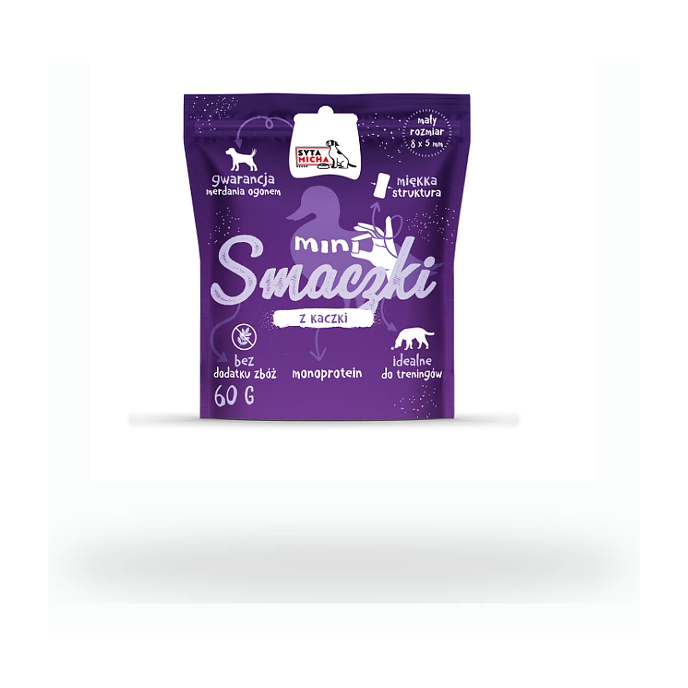SYTA MICHA MINI Smaczki z kaczki 60g