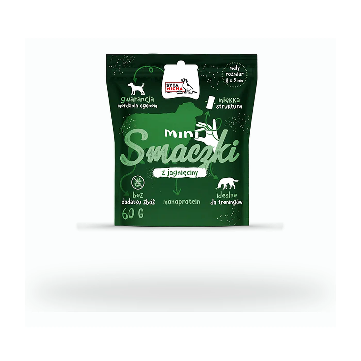 SYTA MICHA MINI Smaczki z jagnięciną 60g
