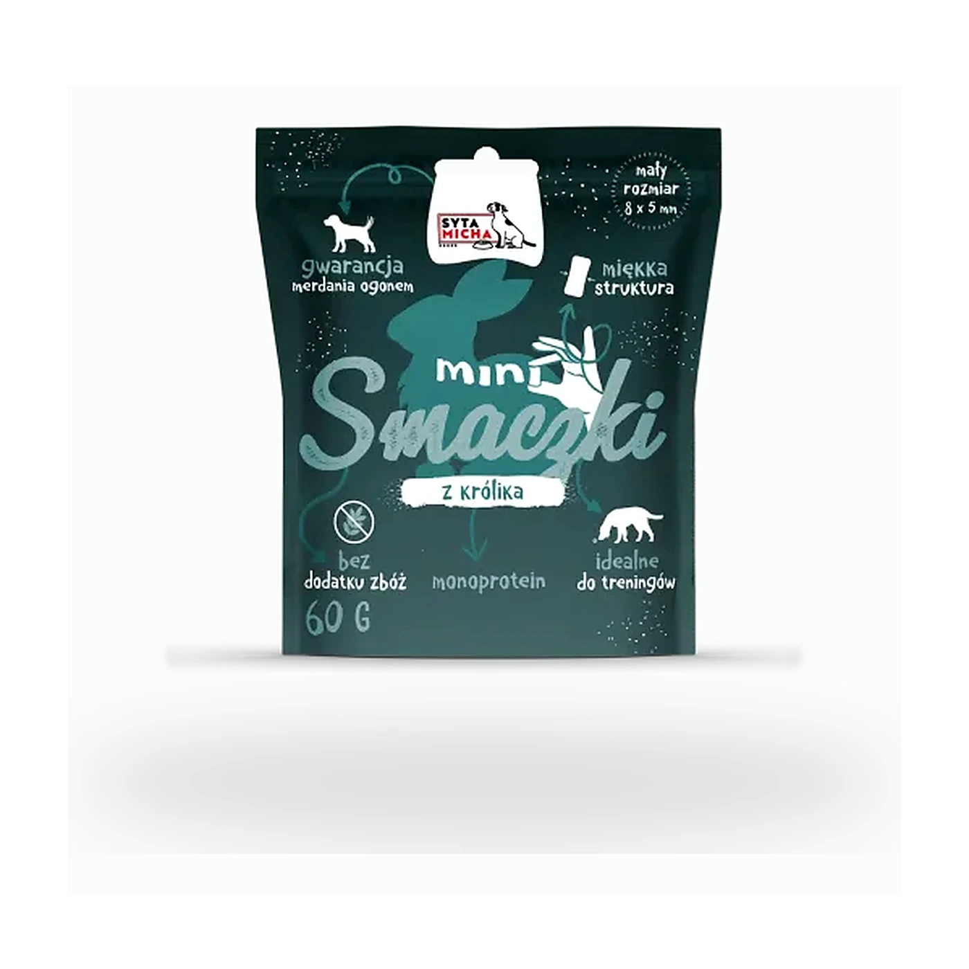 SYTA MICHA MINI Smaczki z królika 60g