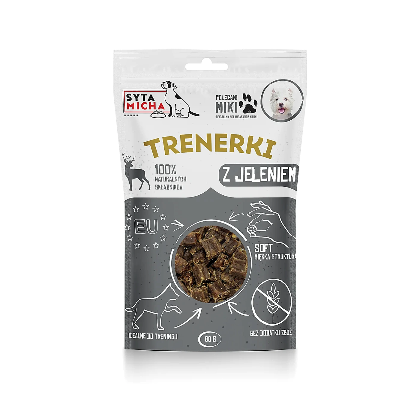 SYTA MICHA TRENERKI z jelenia 80g