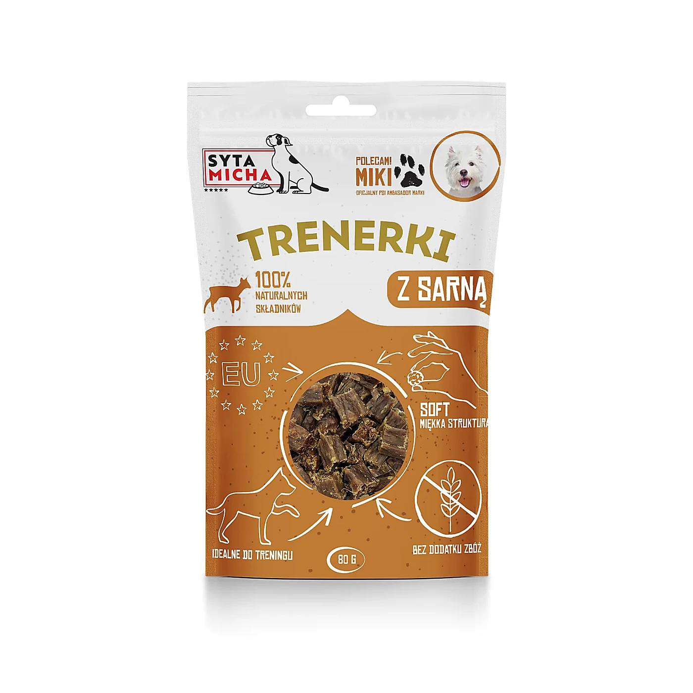 SYTA MICHA TRENERKI z sarną 80g
