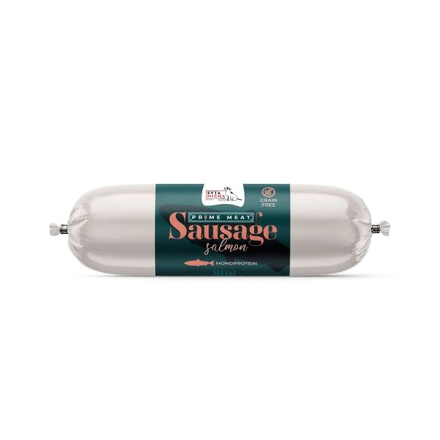 Syta Micha Prime Meat Sausage Łosoś 80g