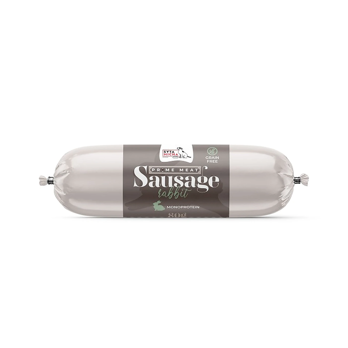 Syta Micha Prime Meat Sausage Królik 80g