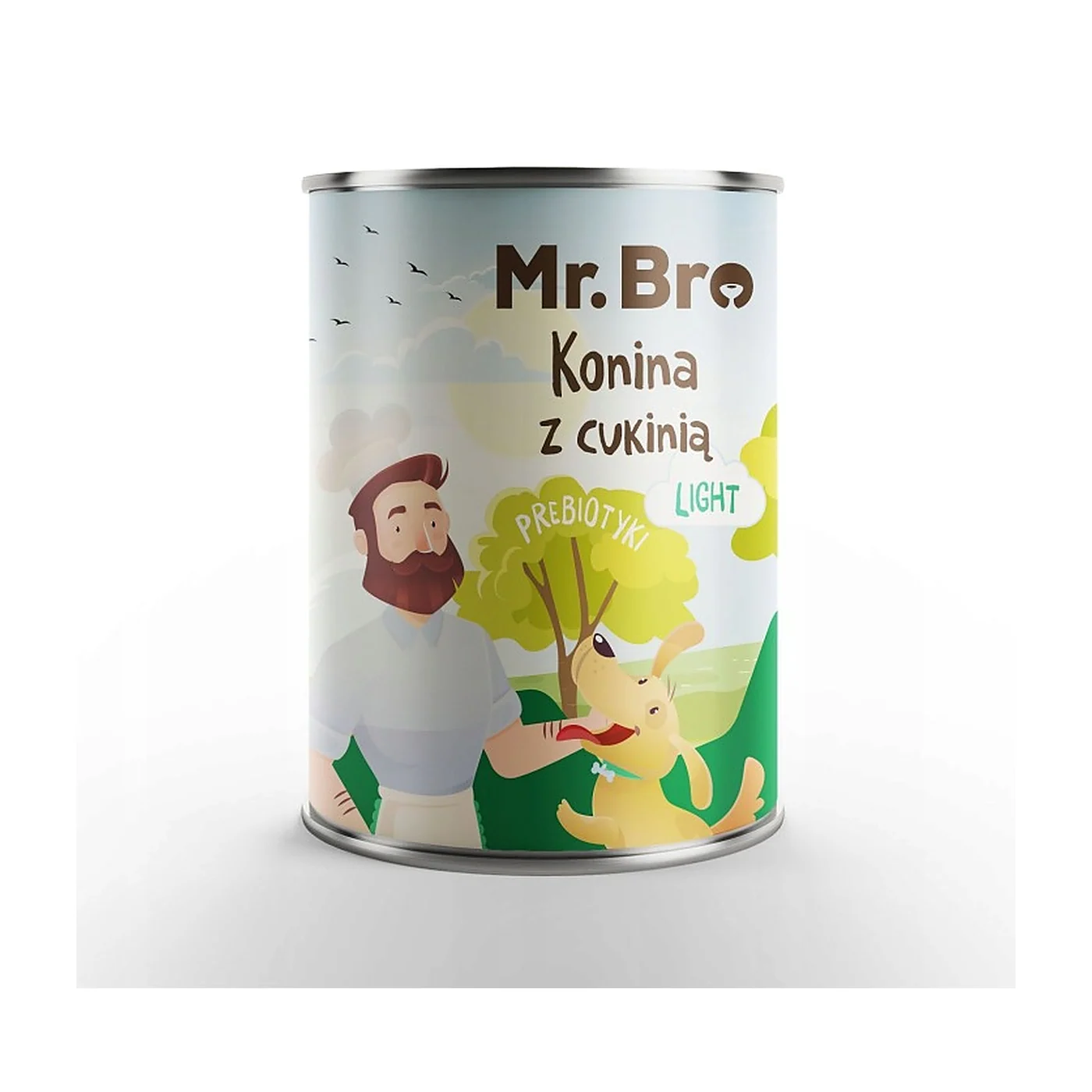 Mr. Bro LIGHT Konina z cukinią 400g