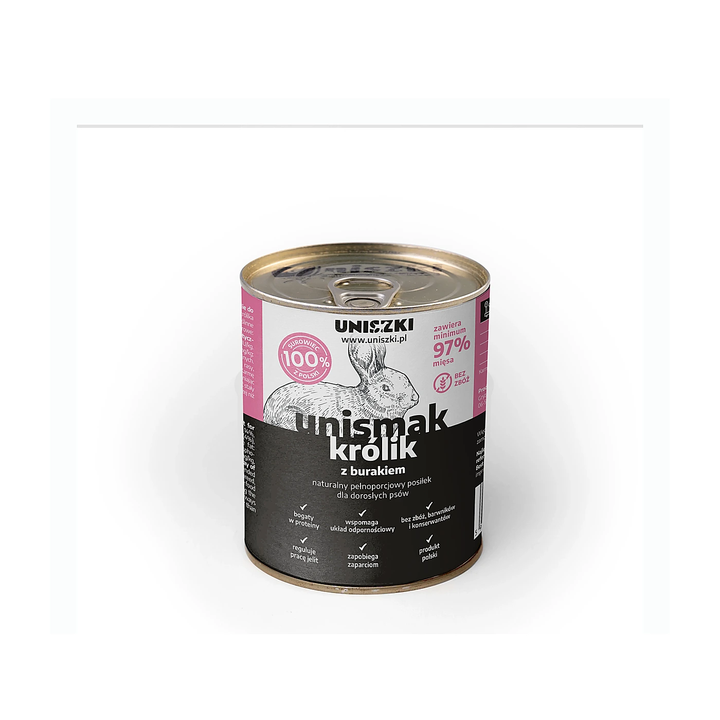 UNIsmak królik z burakiem 800g