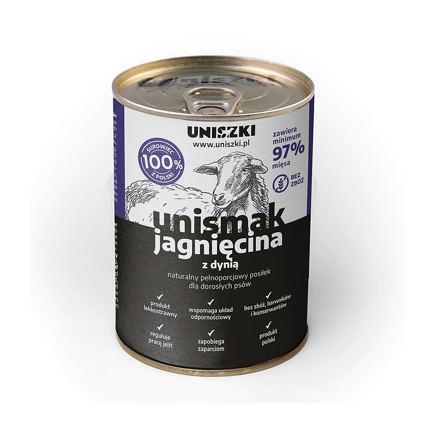 UNIsmak jagnięcina z dynią 400g