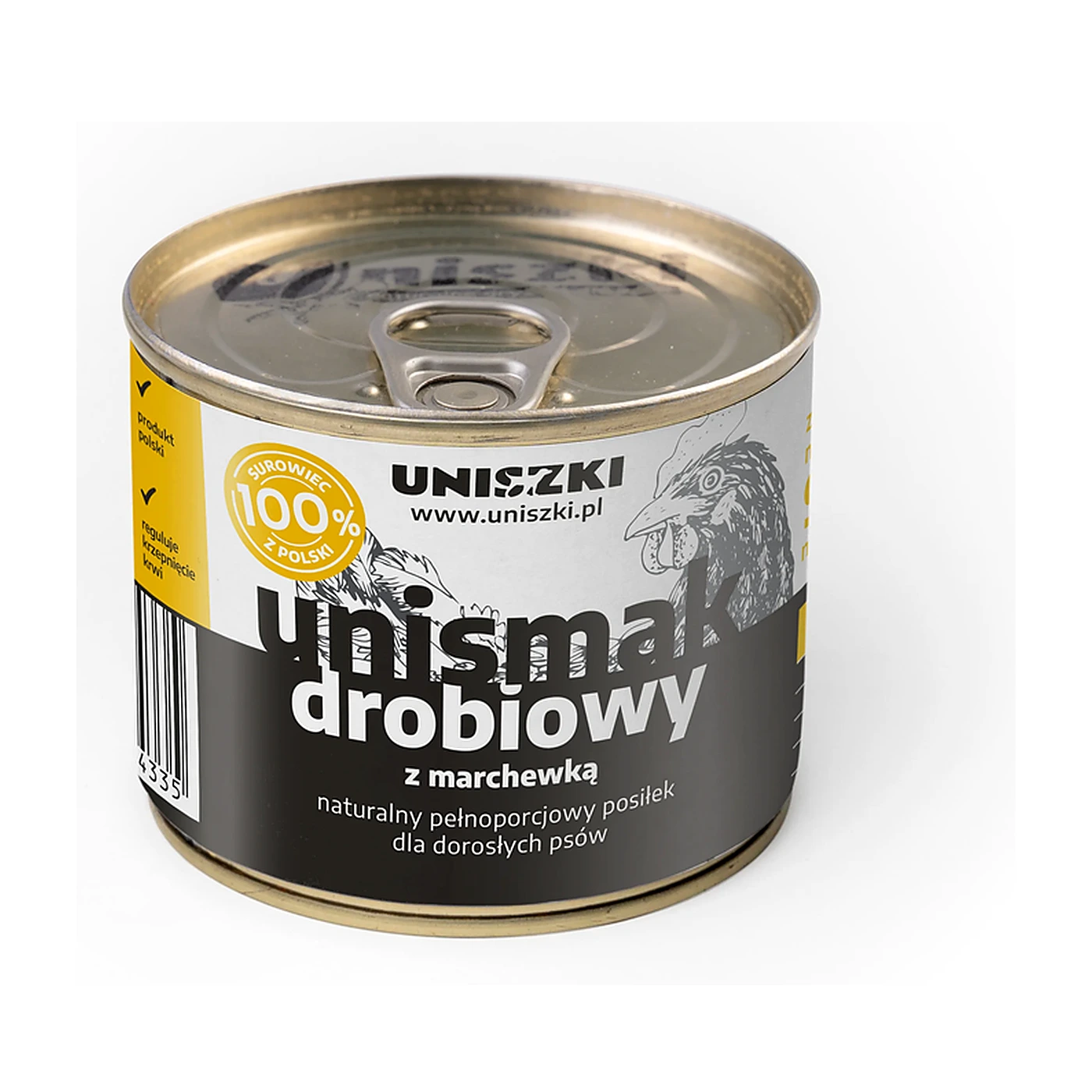 UNIsmak drobiowy z marchewką 200g