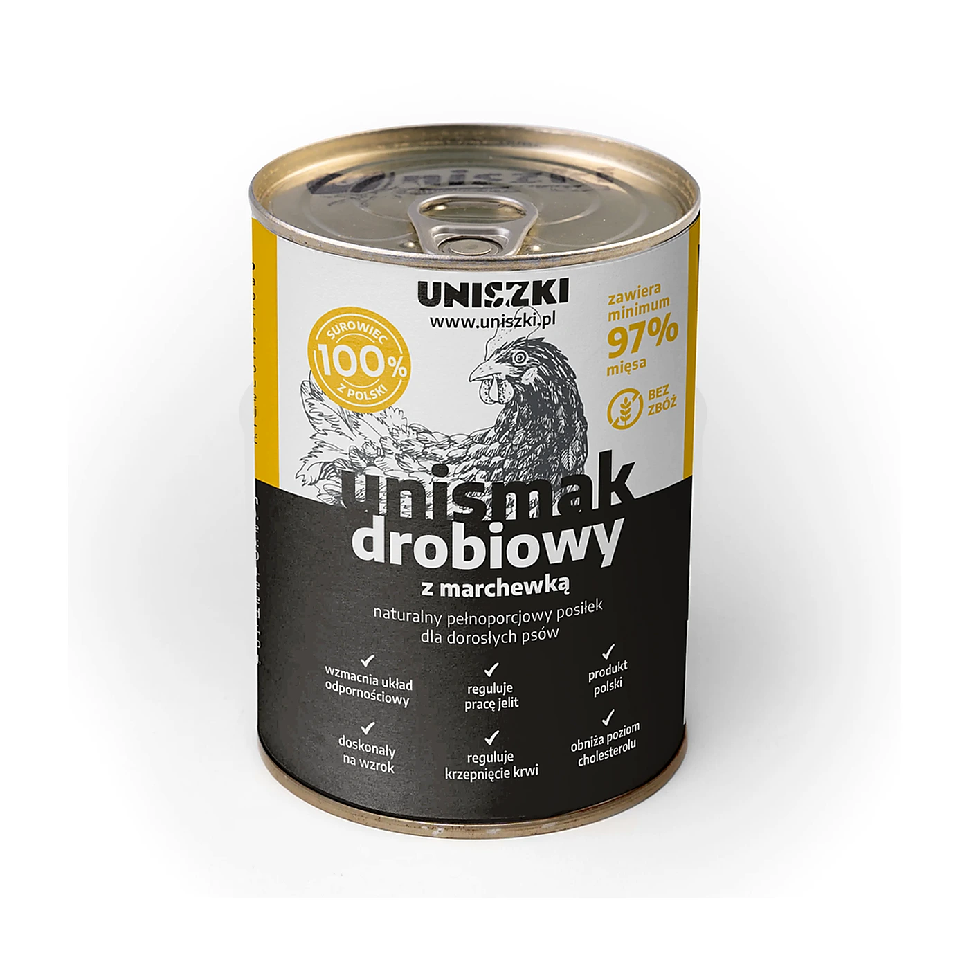 UNIsmak drobiowy z marchewką 400g