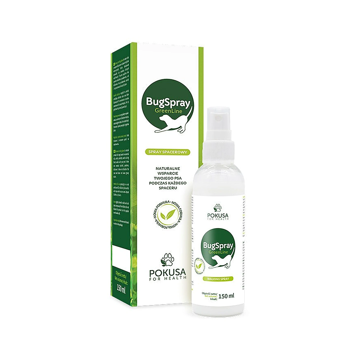 GreenLine BugSpray - Spray spacerowy 150 ml