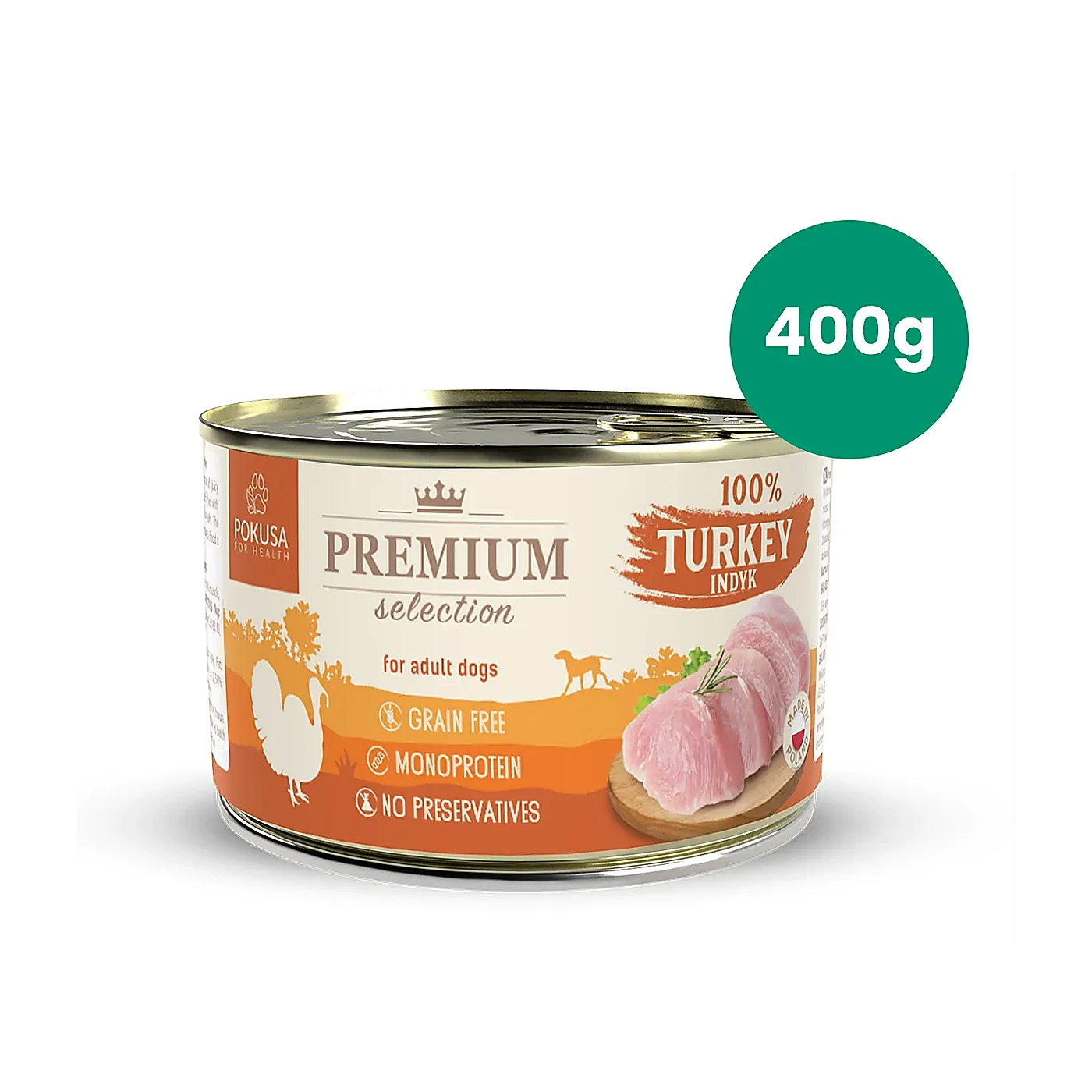 Premium Selection karma mokra 100% indyka 400 g
