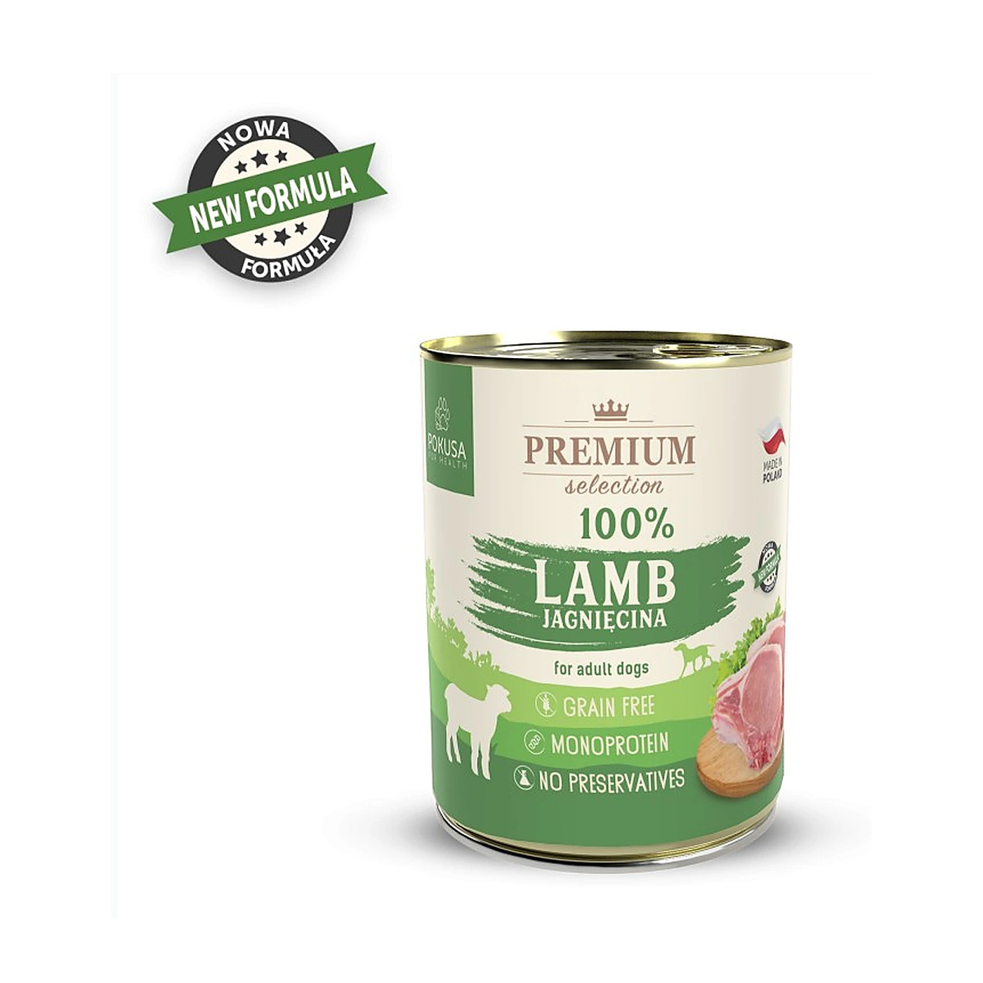 Premium Selection karma mokra 100% jagnieciny 400 g