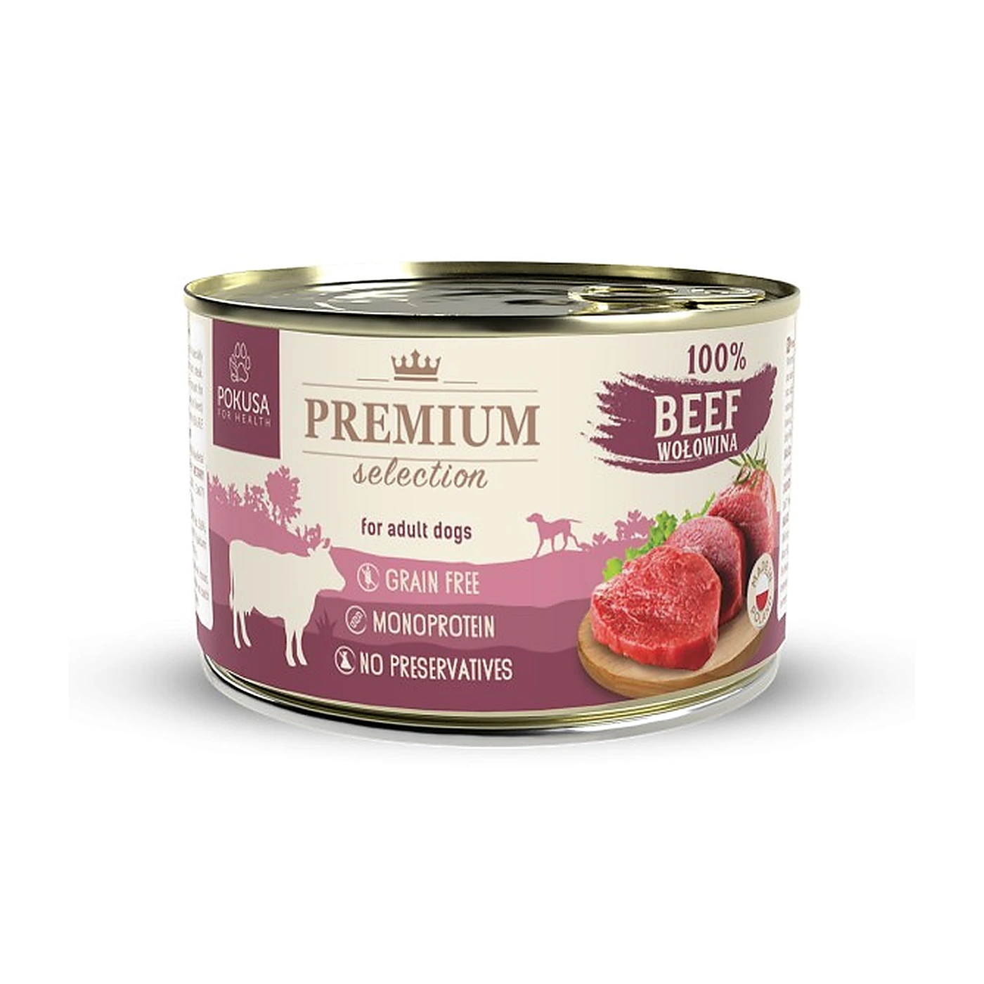 Premium Selection karma mokra 100% wołowina 400 g