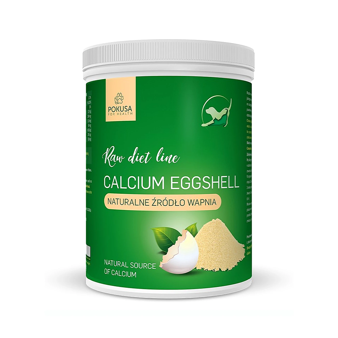 RawDietLine Calcium EggShell / Skorupy jaj 500g