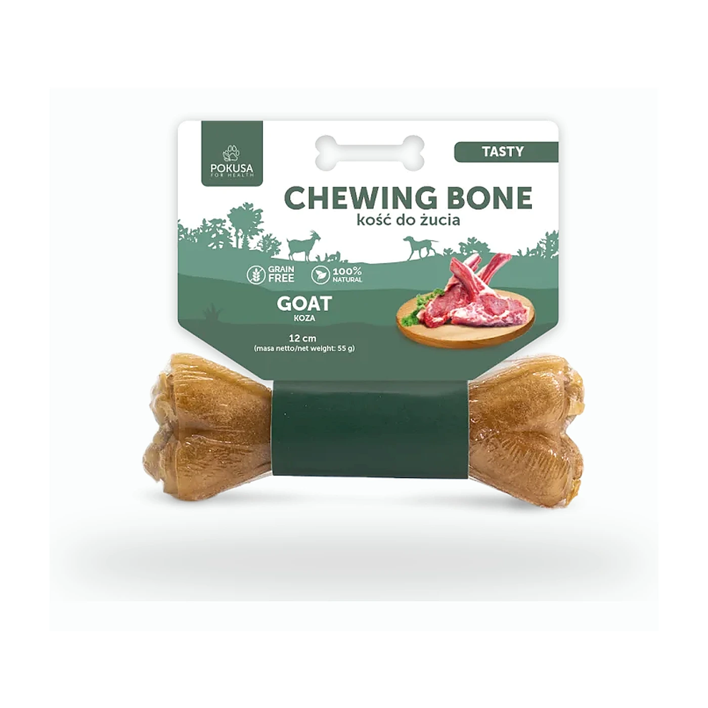 PREMIUM SELECTION chewing bone TASTY -  kosc do zucia 12 cm
