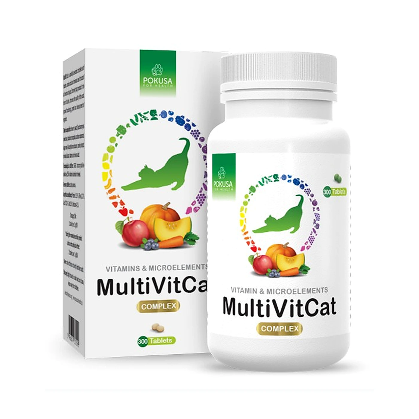 GreenLine MultiVitCat 300 tablets