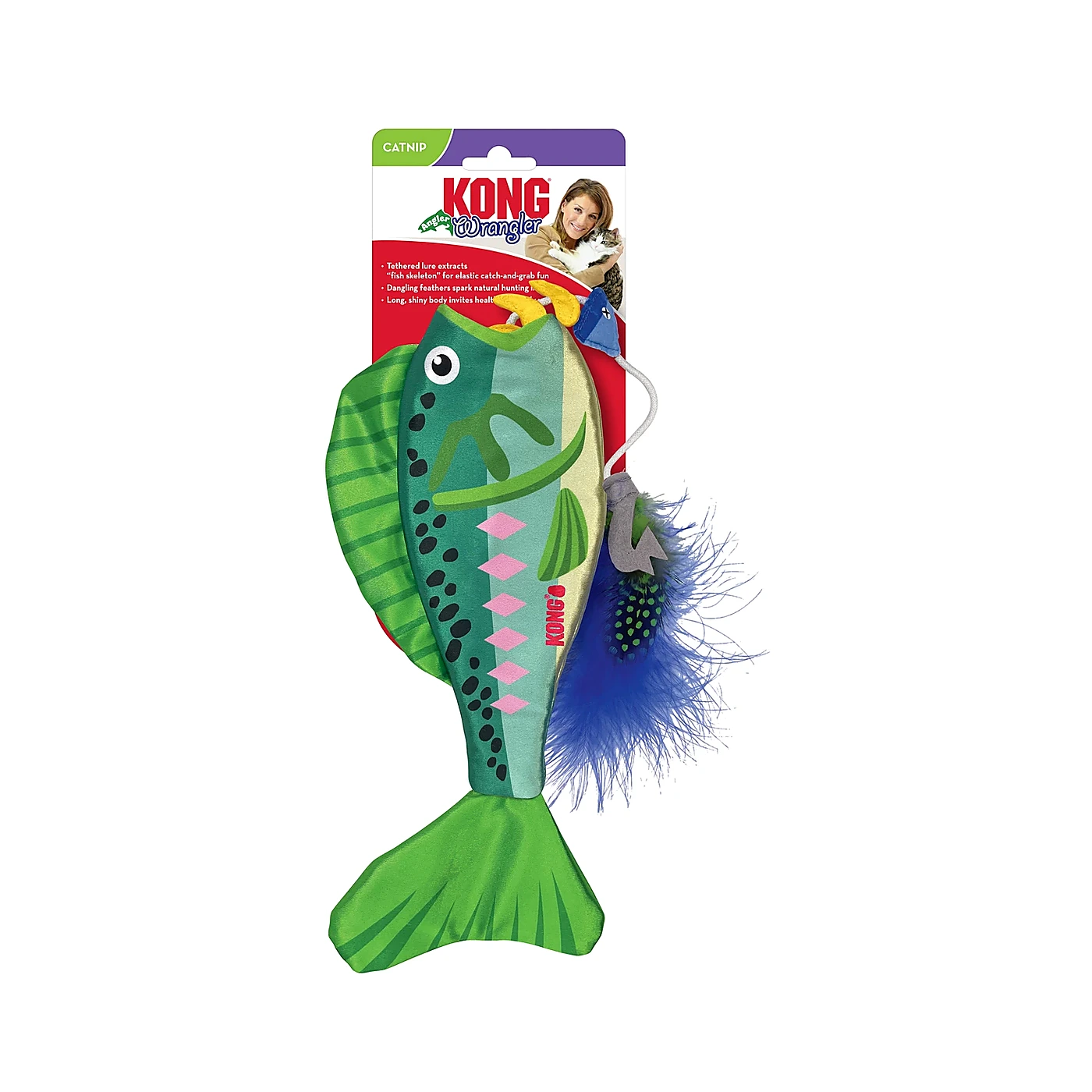 207553 Kong Cat Wrangler Angler Fish