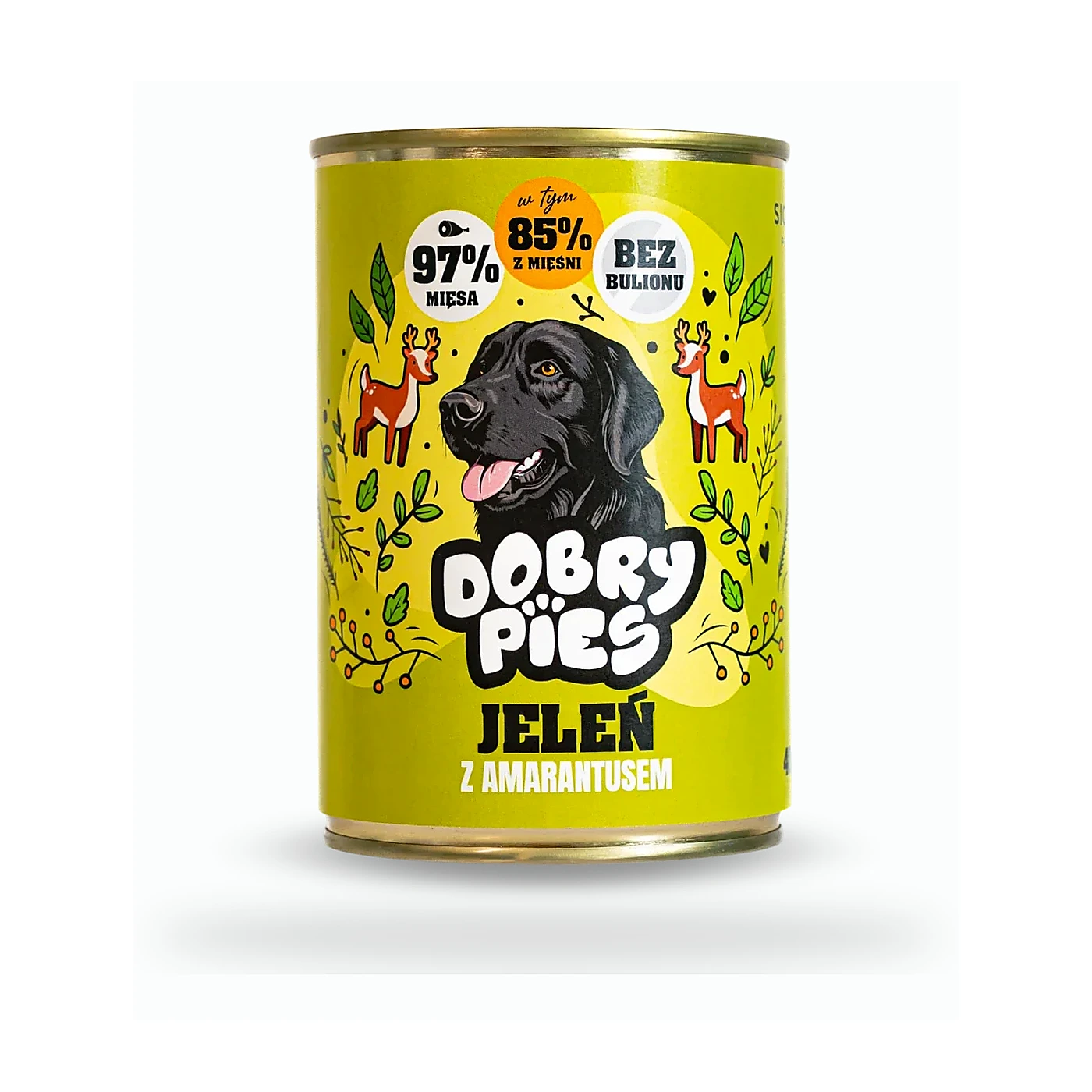 Dobry Pies karma jeleń z amarantusem 400g