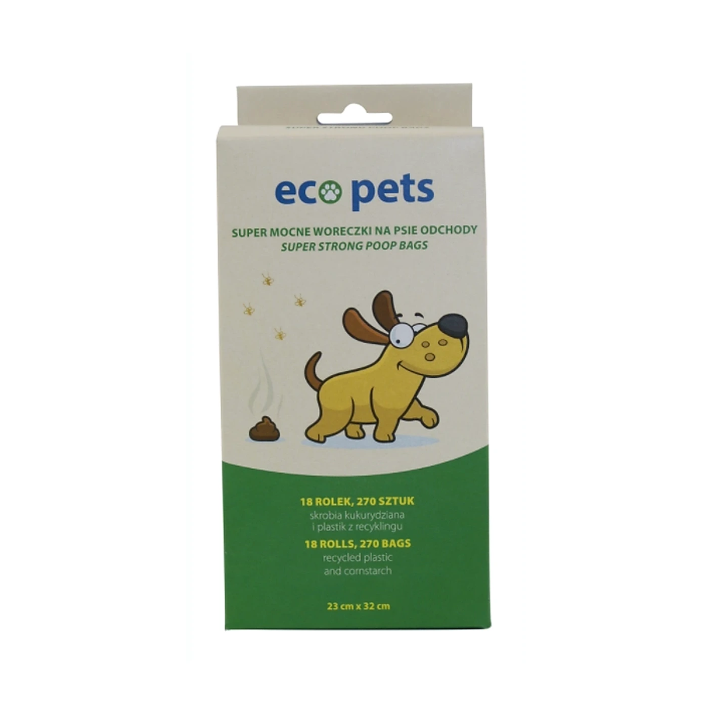 Eco Pets Worki na psie odchody 270 szt. (18 rolek)