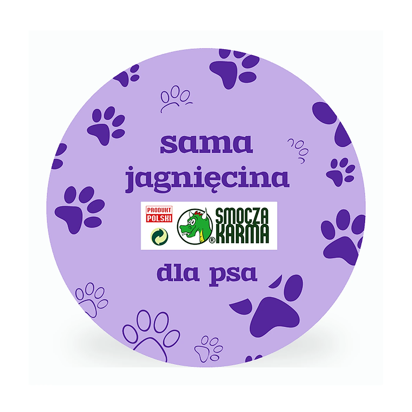 Smocza Karma pies 300g sama jagnięcina