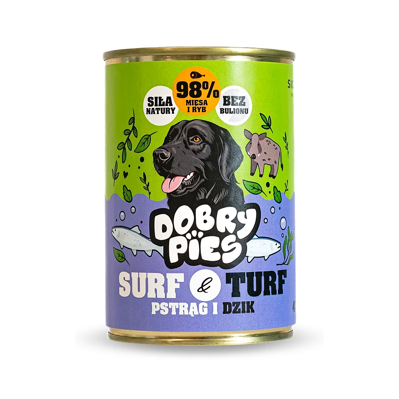 Dobry Pies karma pstrąg i dzik 400g