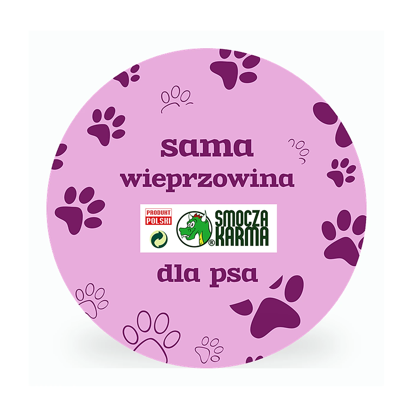 Smocza Karma pies 300g sama wieprzowina