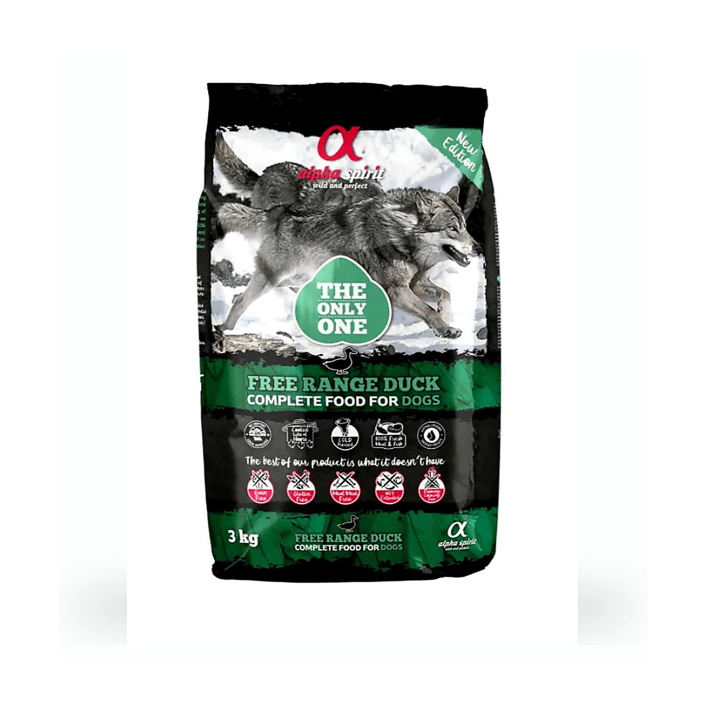 Alpha Spirit Karma sucha dla psa Free Range Duck (dorosły) 3kg