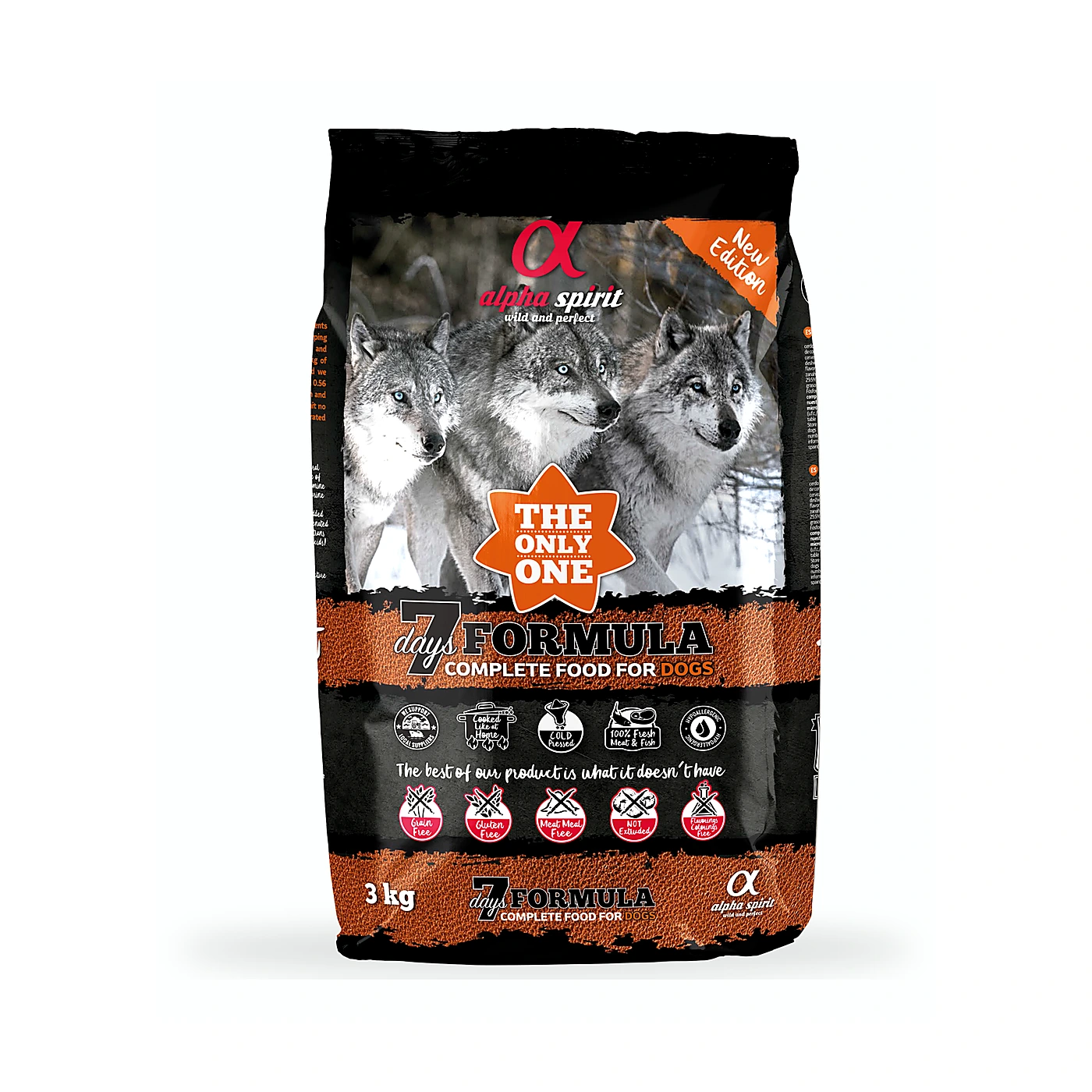 Alpha Spirit Karma sucha dla psa 7 Days Formula (dorosły) 3kg