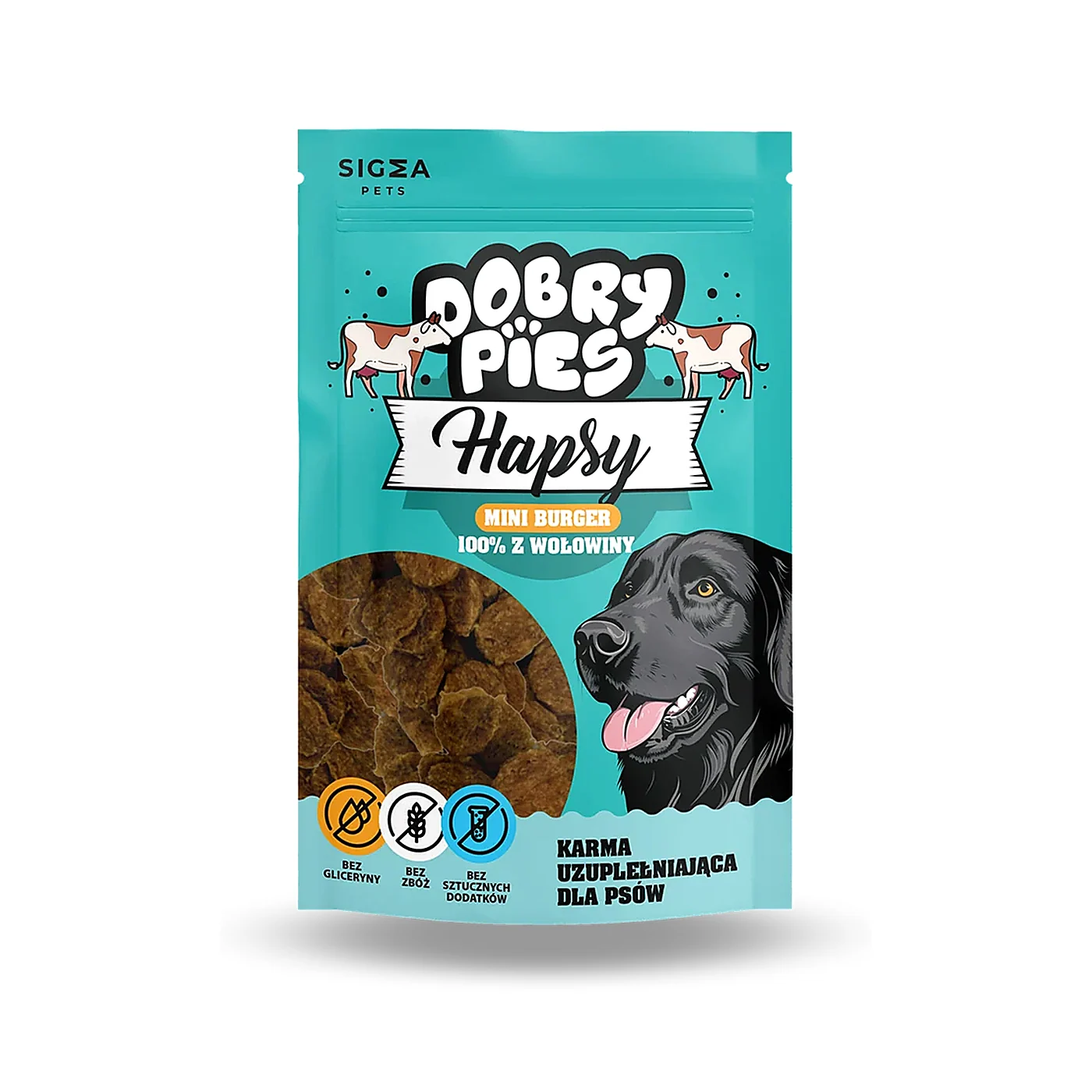 HAPSY Mini burger 100% z wołowiny 100g