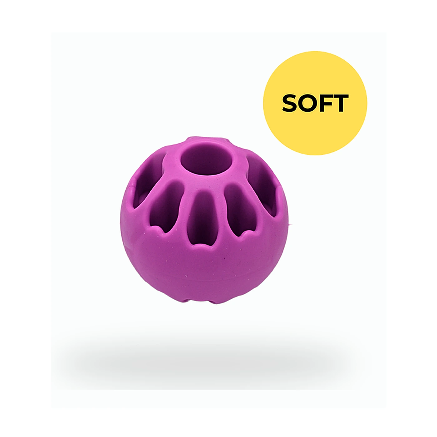 Fiboo - Snack fibooll jumbo SOFT - FIOLETOWY NEON