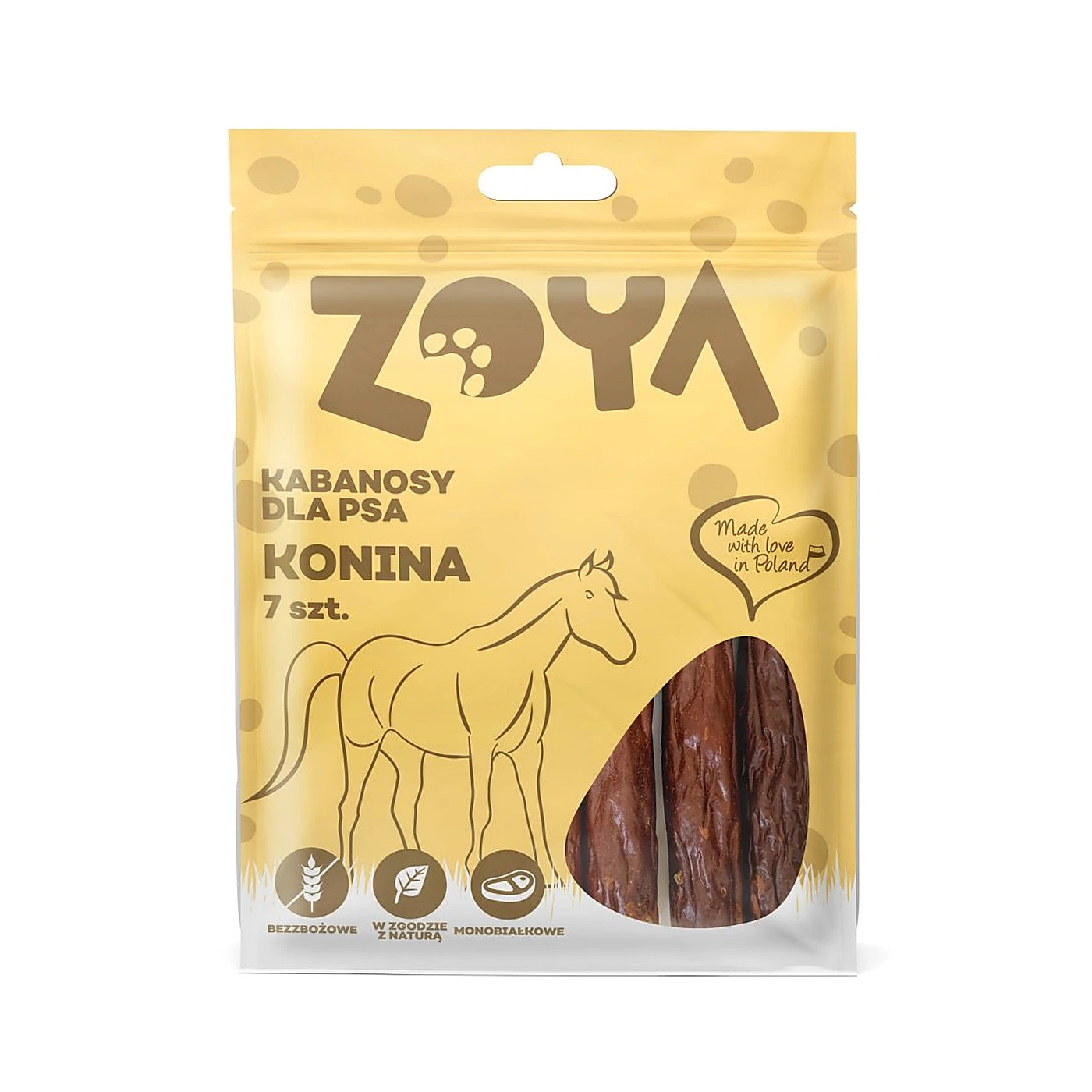 ZOYA KABANOSY Z KONINY 7SZT. 5904844580900