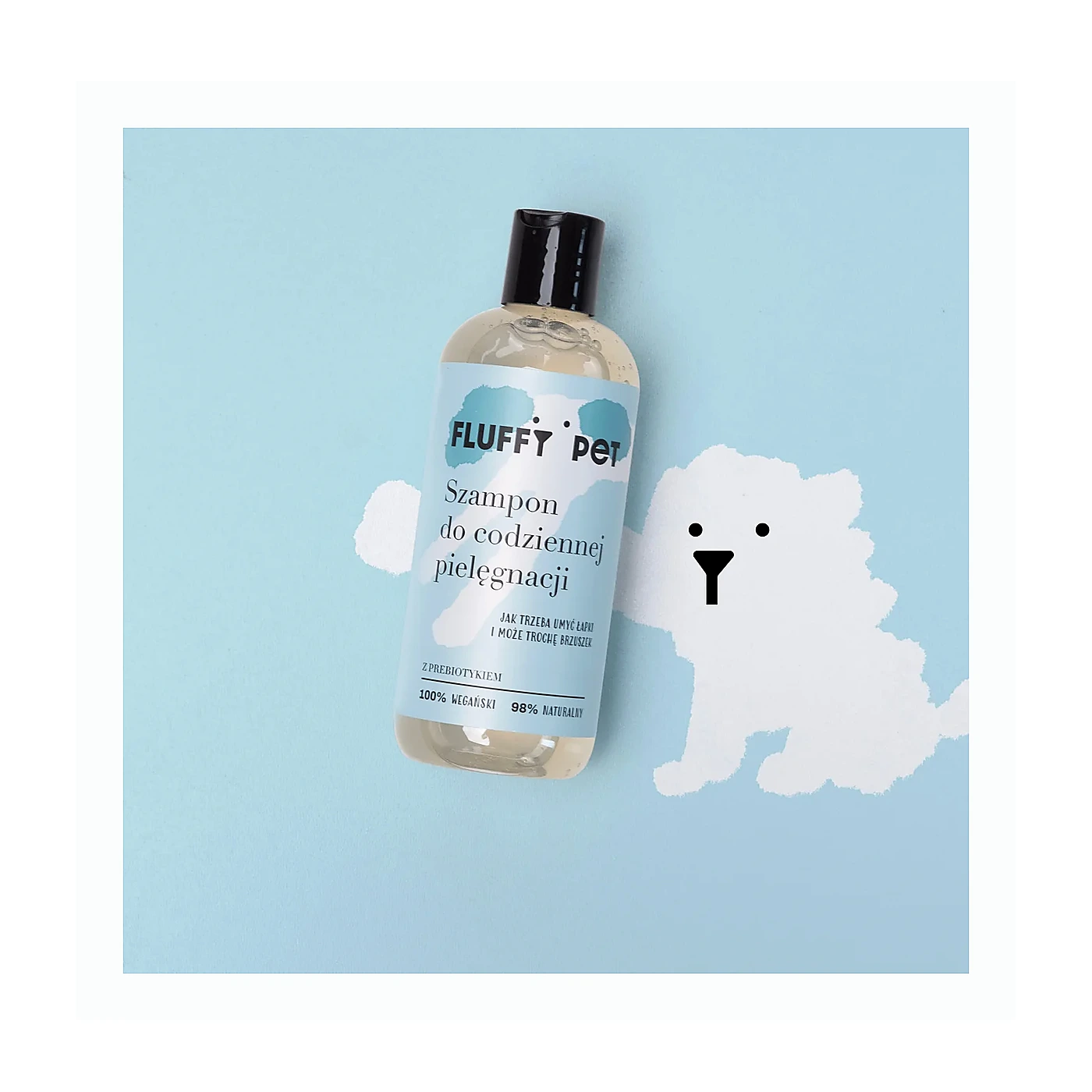 FLUFFY PET - szampon do codziennej pielę. 300ml