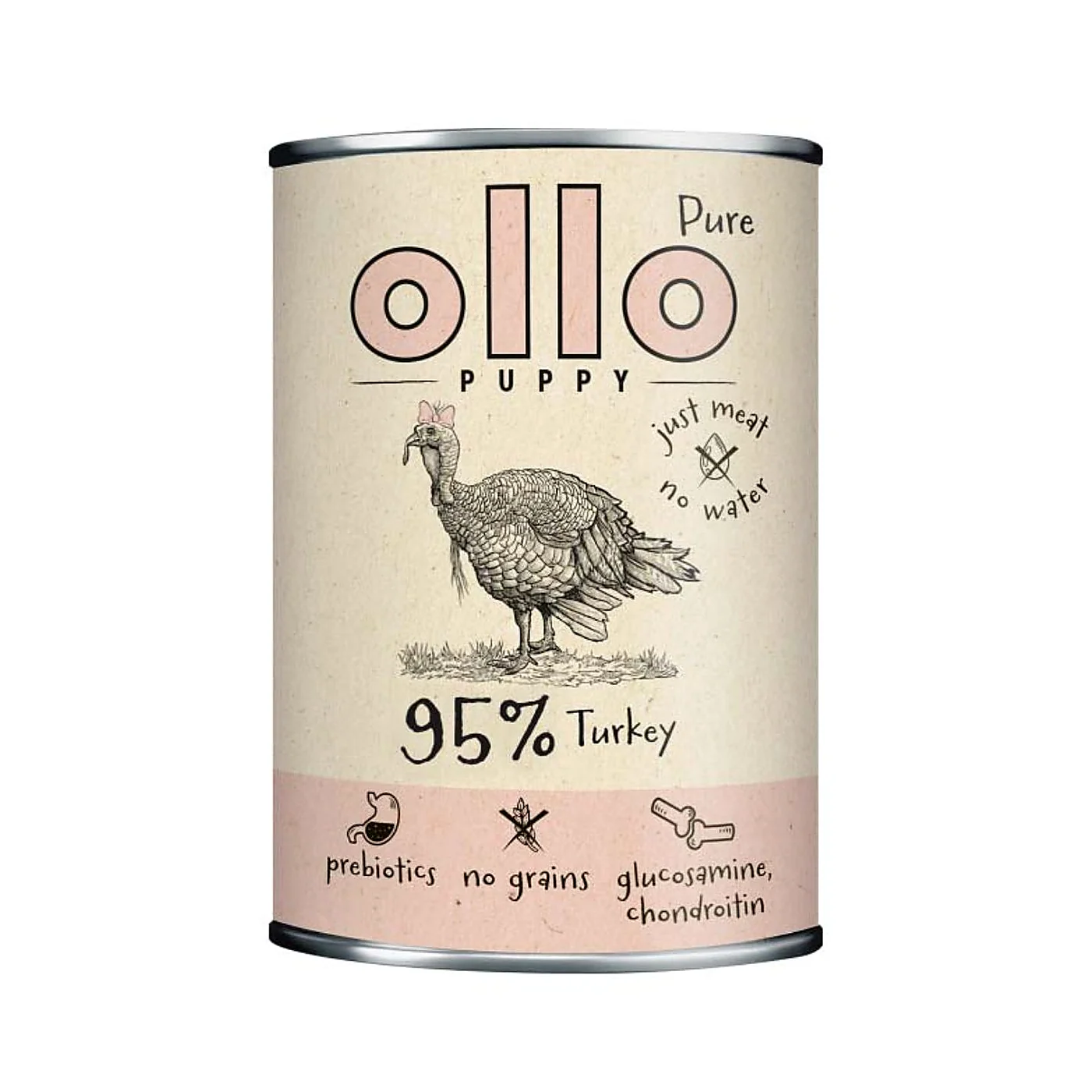Ollo puszka pies Pure PUPPY Indyk 400 g