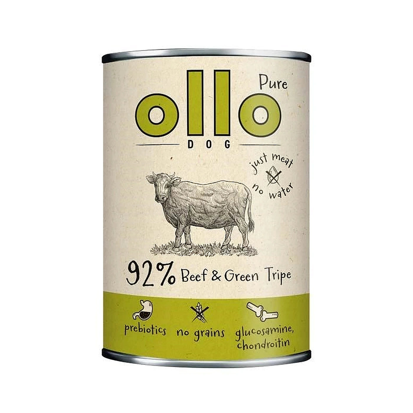 Ollo puszka pies Pure Wołowina i Żwacze 400 g