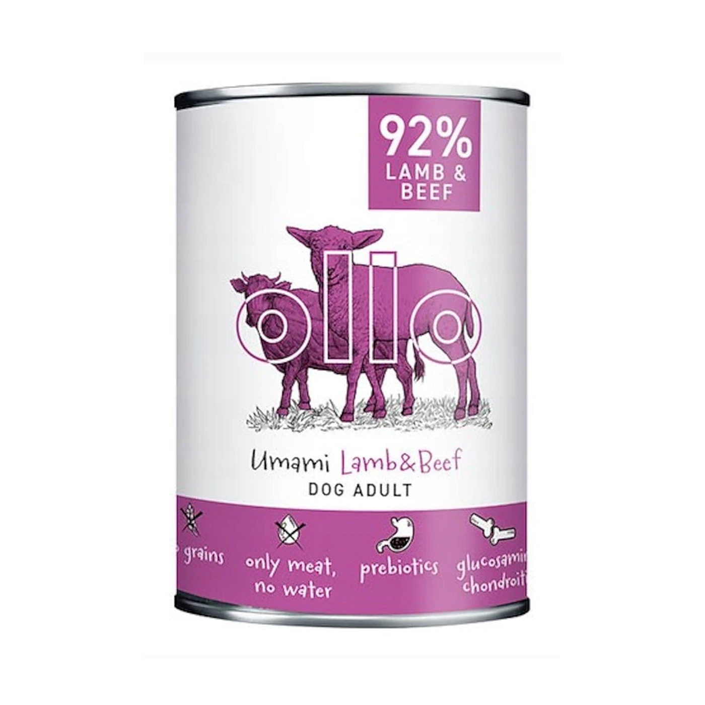 Ollo puszka pies Umami Jagnięcina i Wołowina 400 g