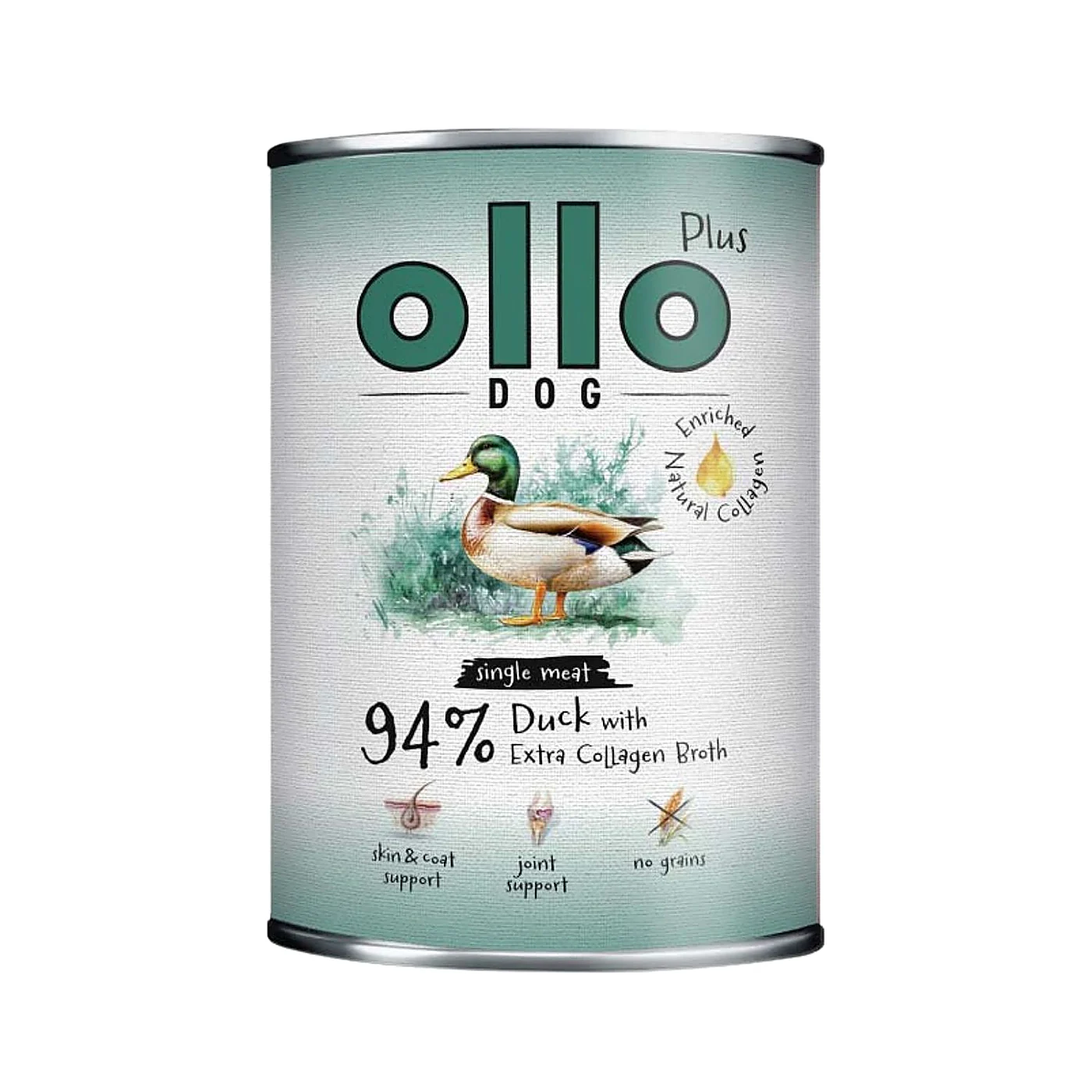 Ollo puszka pies Plus Kolagen Kaczka 400 g
