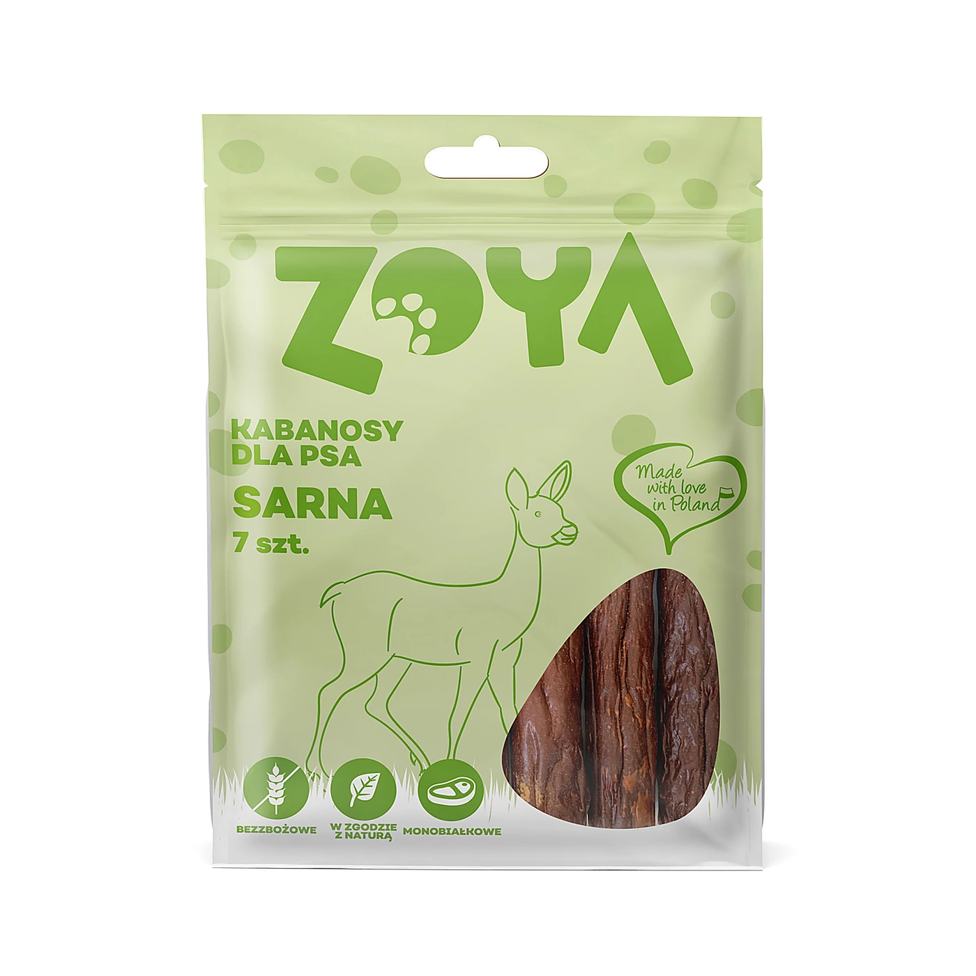 ZOYA KABANOSY Z SARNY 7SZT. 5904844580993