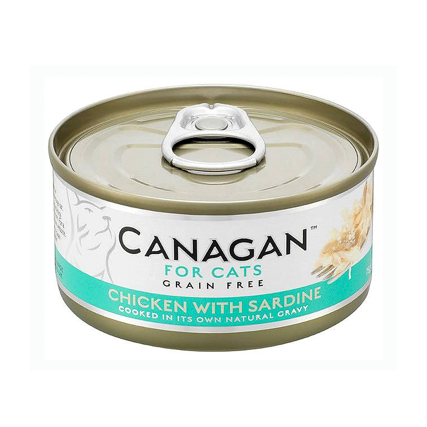Canagan mokra karma dla kota Chicken with Sard.75g